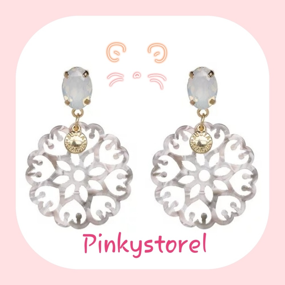 Acrylic Vintage Earrings